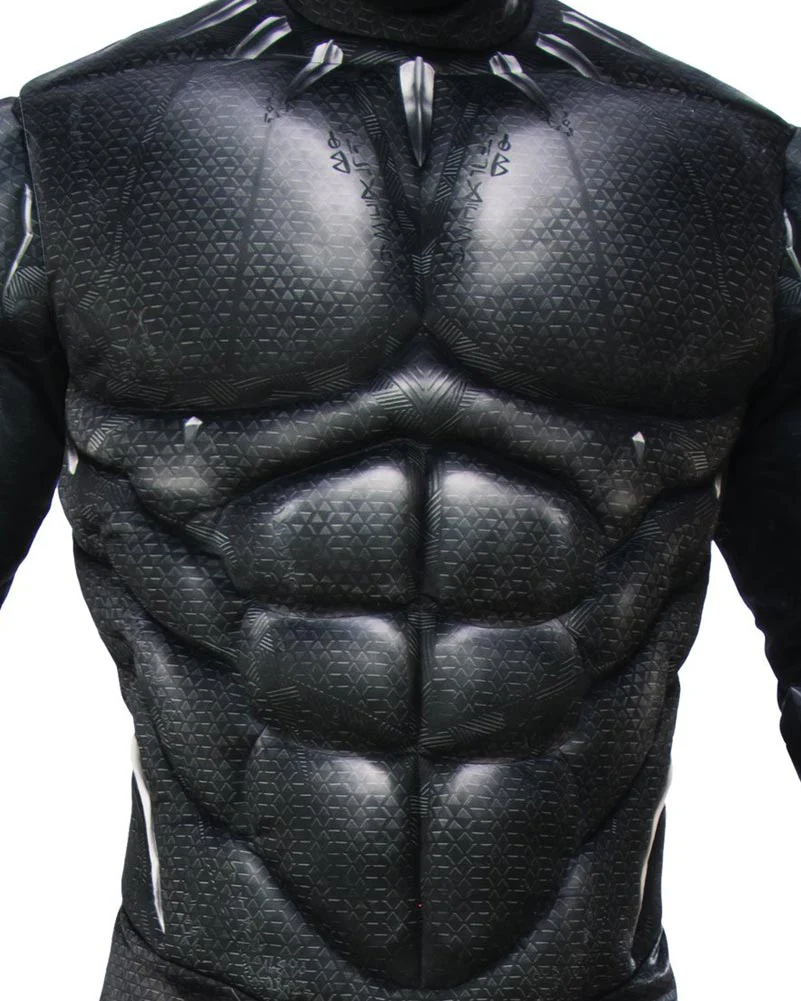 Black Panther Movie Deluxe Black Panther Mens Costume - Image 5