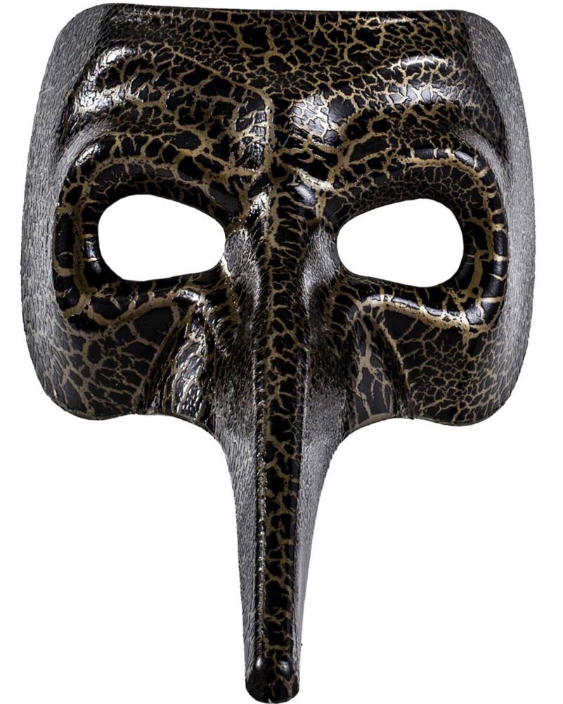 Black Venetian Raven Mask