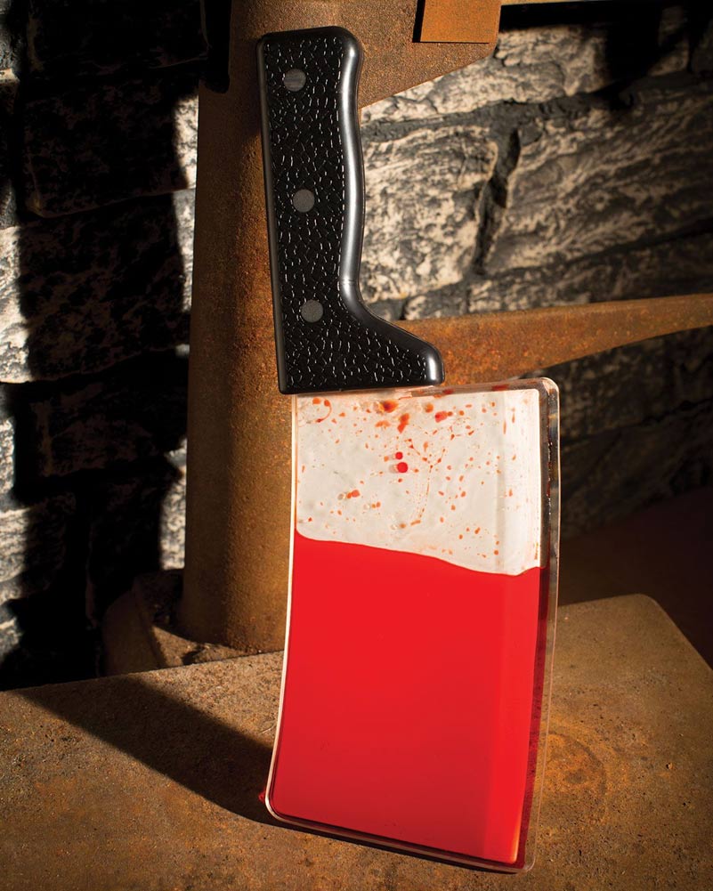 Bleeding Cleaver Prop 30cm - Image 2