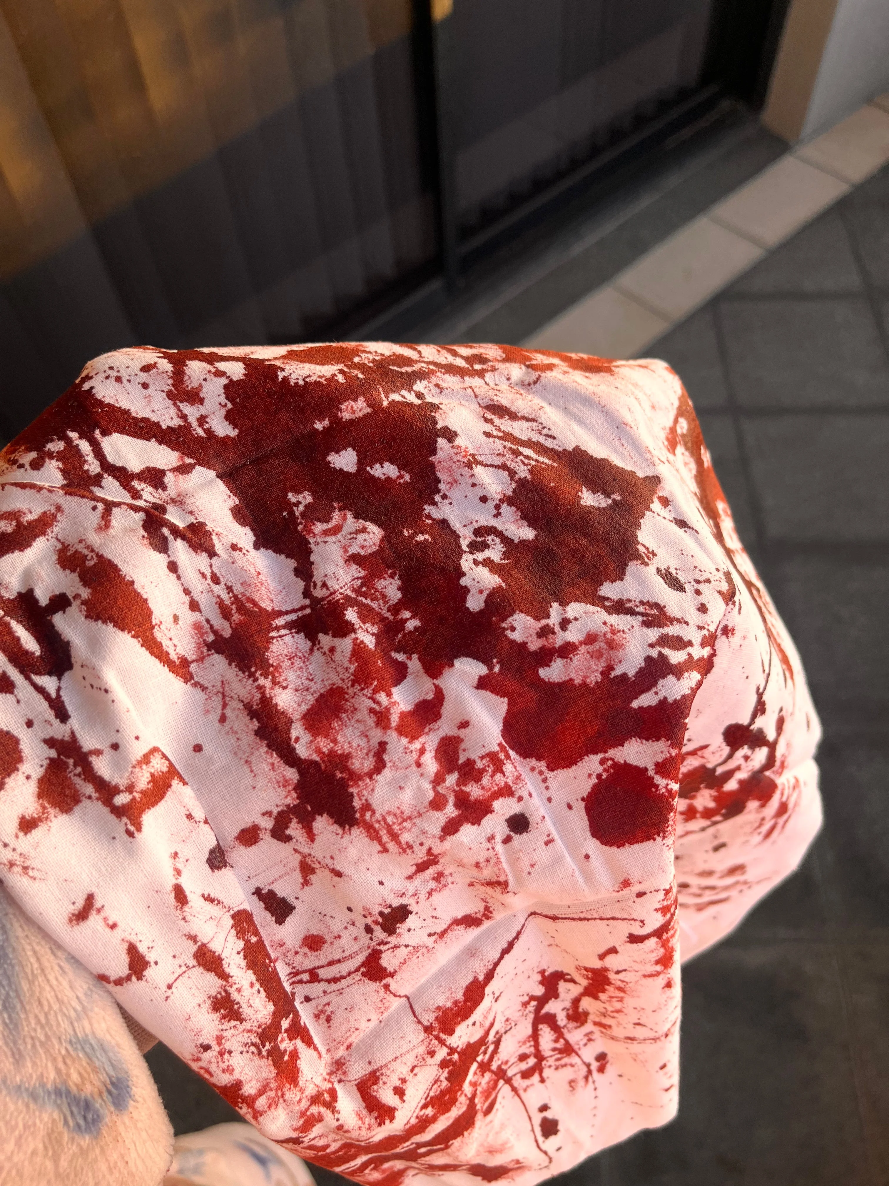 Blood Spattered Tote Bag - Image 4