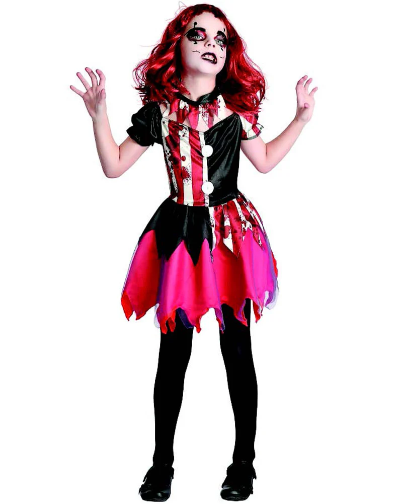 Bloody Clown Girls Costume - Image 2
