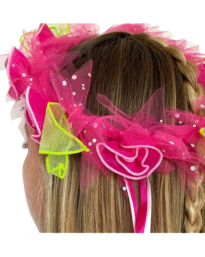 Bloom Fairy Hot Pink Headpiece - Image 2
