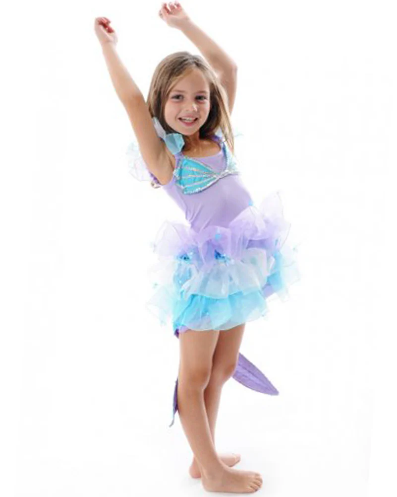 Sparkle Mermaid Blue Girls Book Week Costume - Image 3