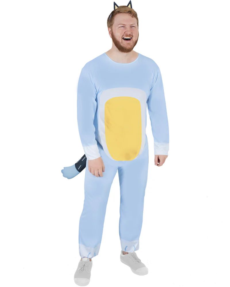 Bluey Bandit Deluxe Adult Costume - Image 2