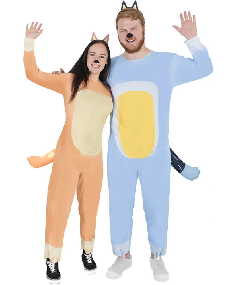Bluey Bandit Deluxe Adult Costume - Image 4