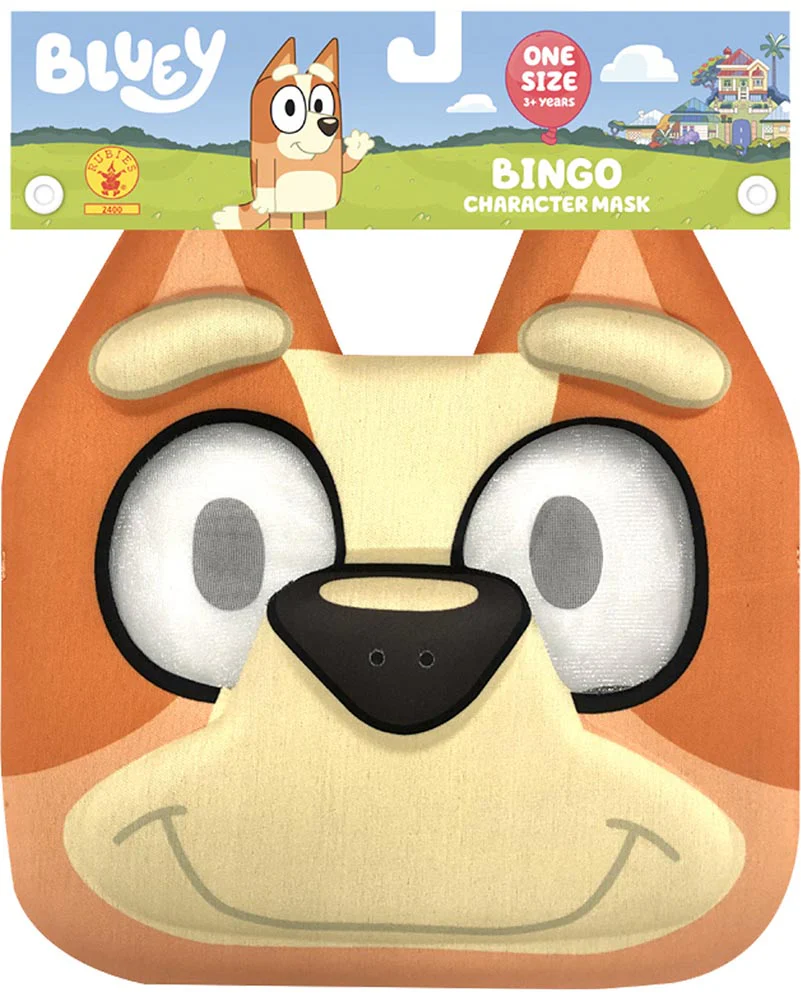 Bluey Family Half Masks Pack of 4 - Image 4