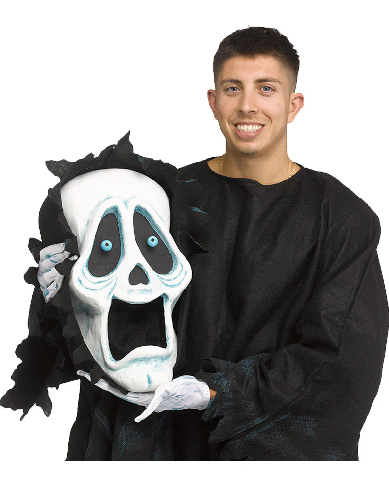 Bobble Head Ghost Adult Costume - Image 2