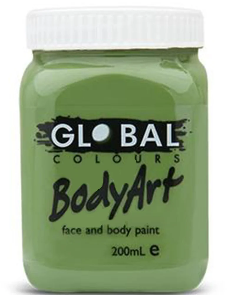 BodyArt Green Oxide Paint Jar 200ml - Image 3