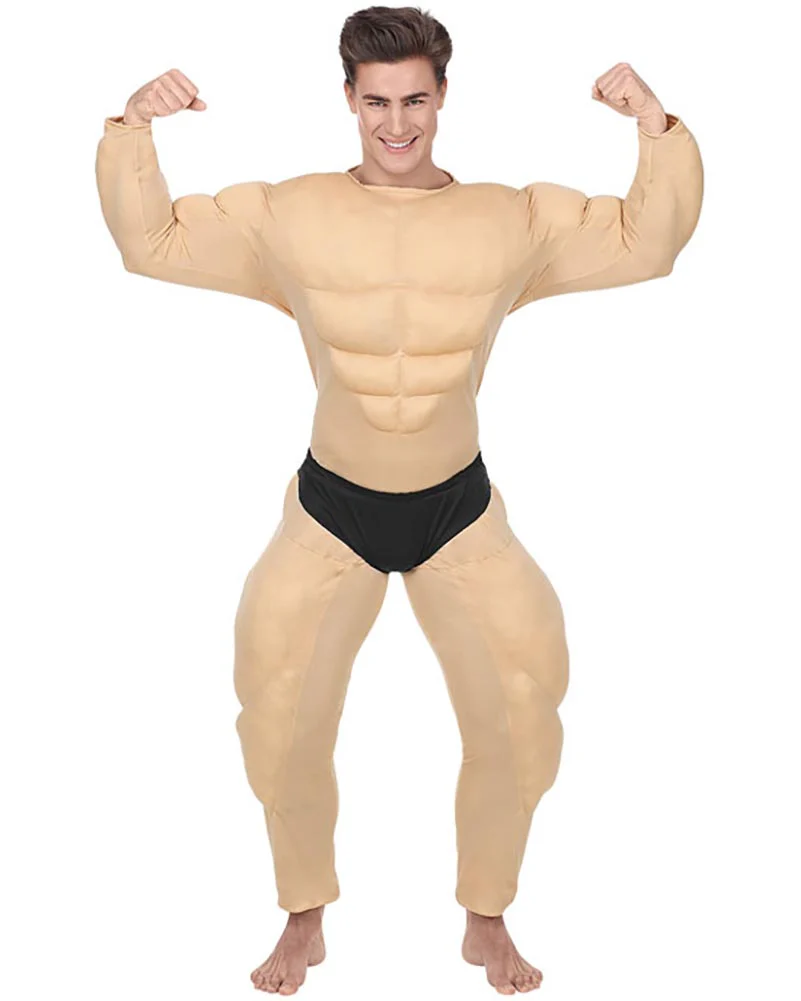 Bodybuilder Mens Costume - Image 3