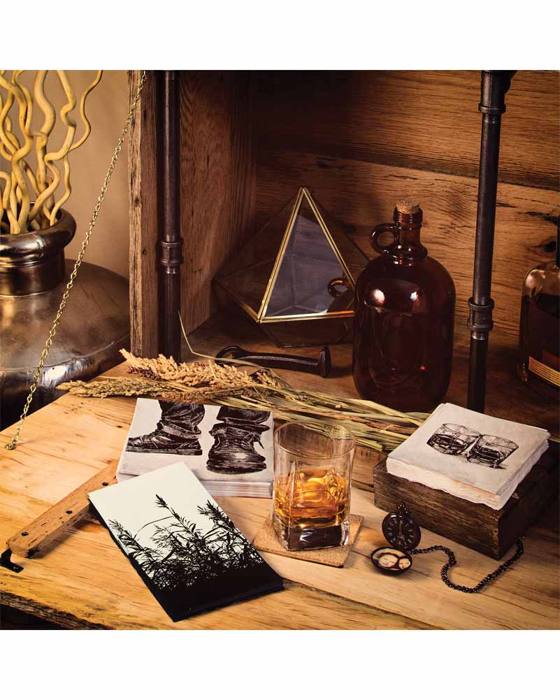 Bourbon Trail Grain Guest Napkins Pack of 16 - Image 2