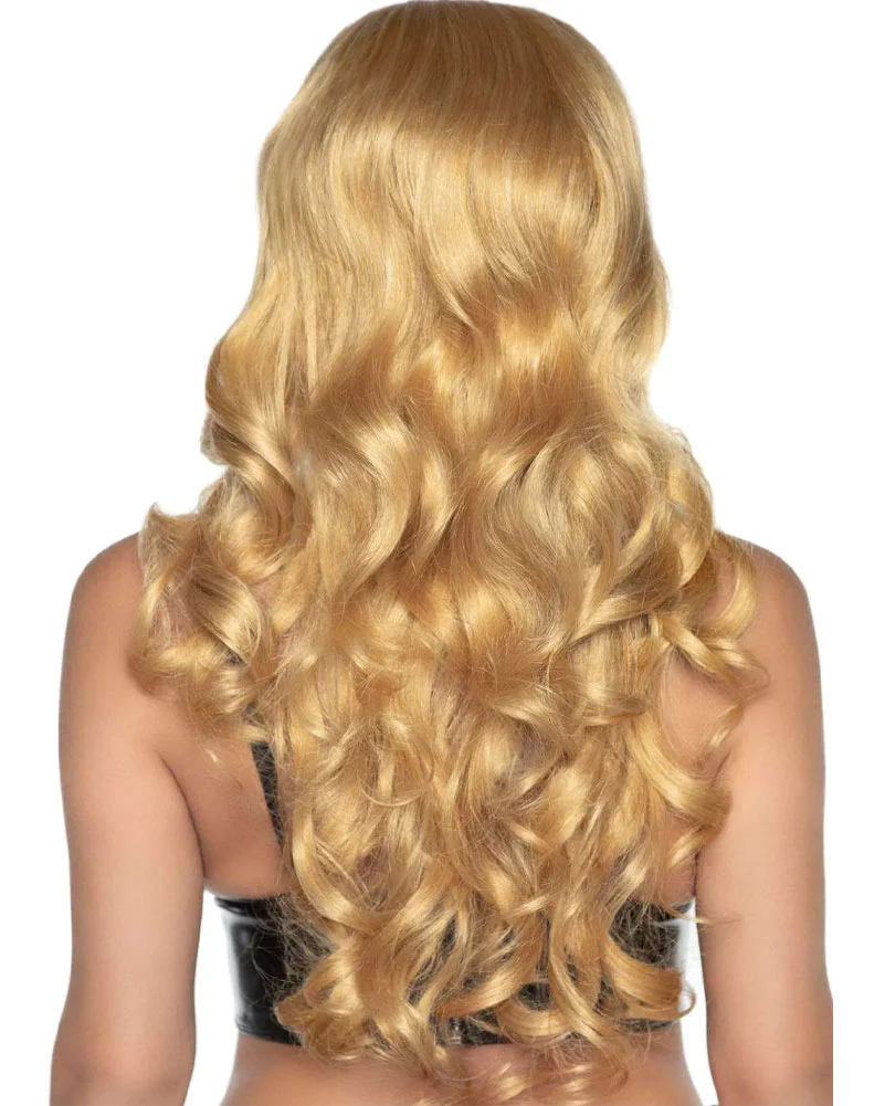 Braided Maiden Curly Long Blonde Wig - Image 2