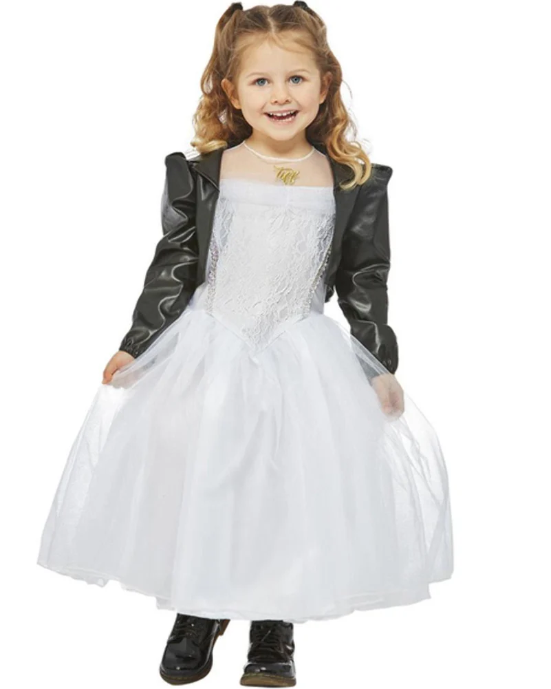 Bride of Chucky Tiffany Toddler and Girls Costume
