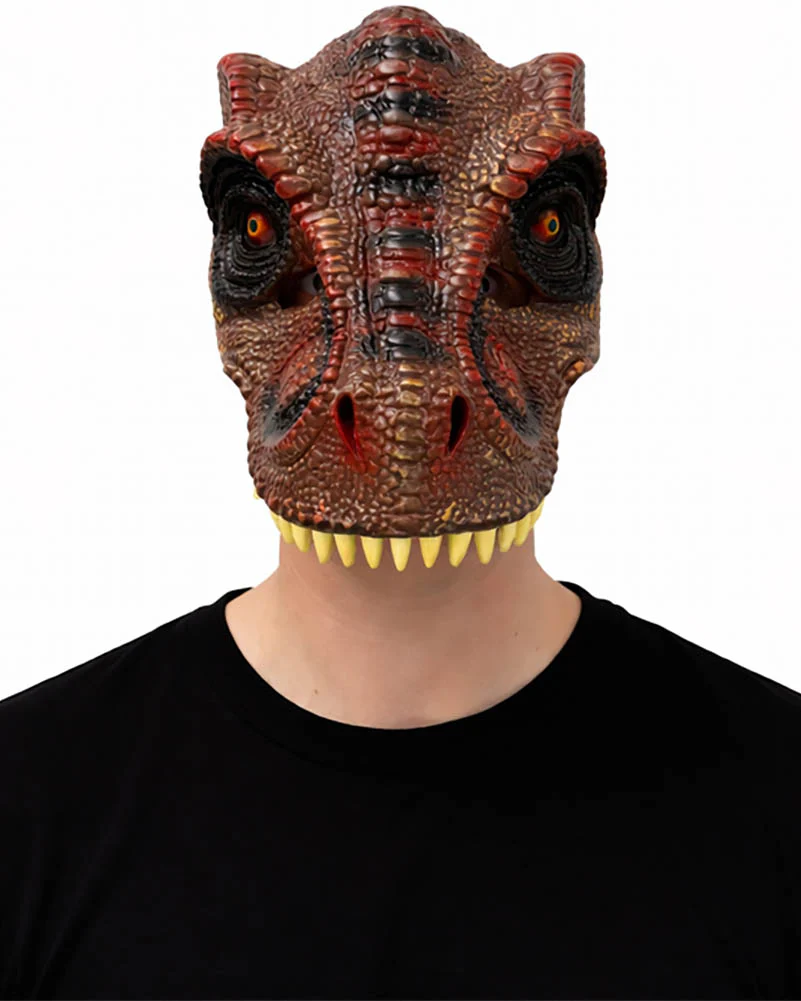 Brown Dinosaur Mask