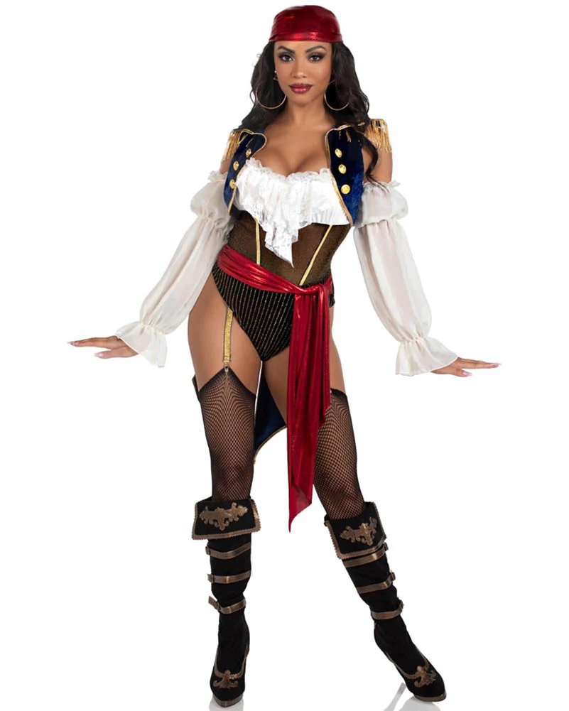 Buccaneer Beauty Womens Costume - Image 6
