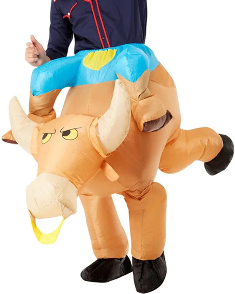 Bull Rider Inflatable Adult Costume - Image 3