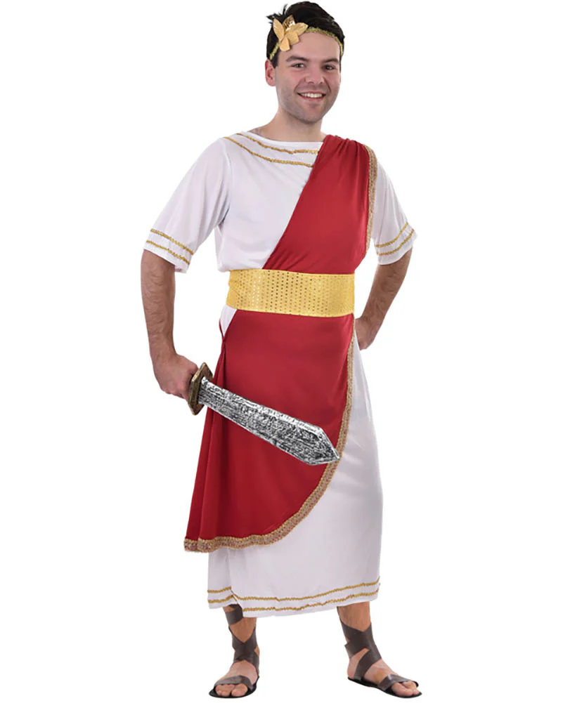Caesar Toga Mens Costume