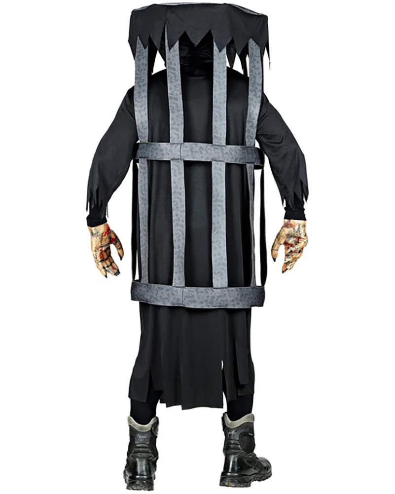 Caged Zombie Mens Costume - Image 2