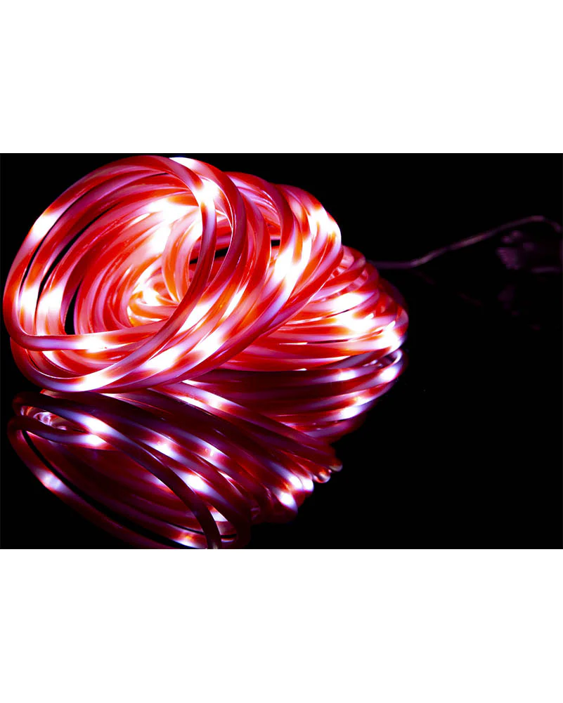 Candy Cane Ropelight Solar LED Christmas Light 8m - Image 2
