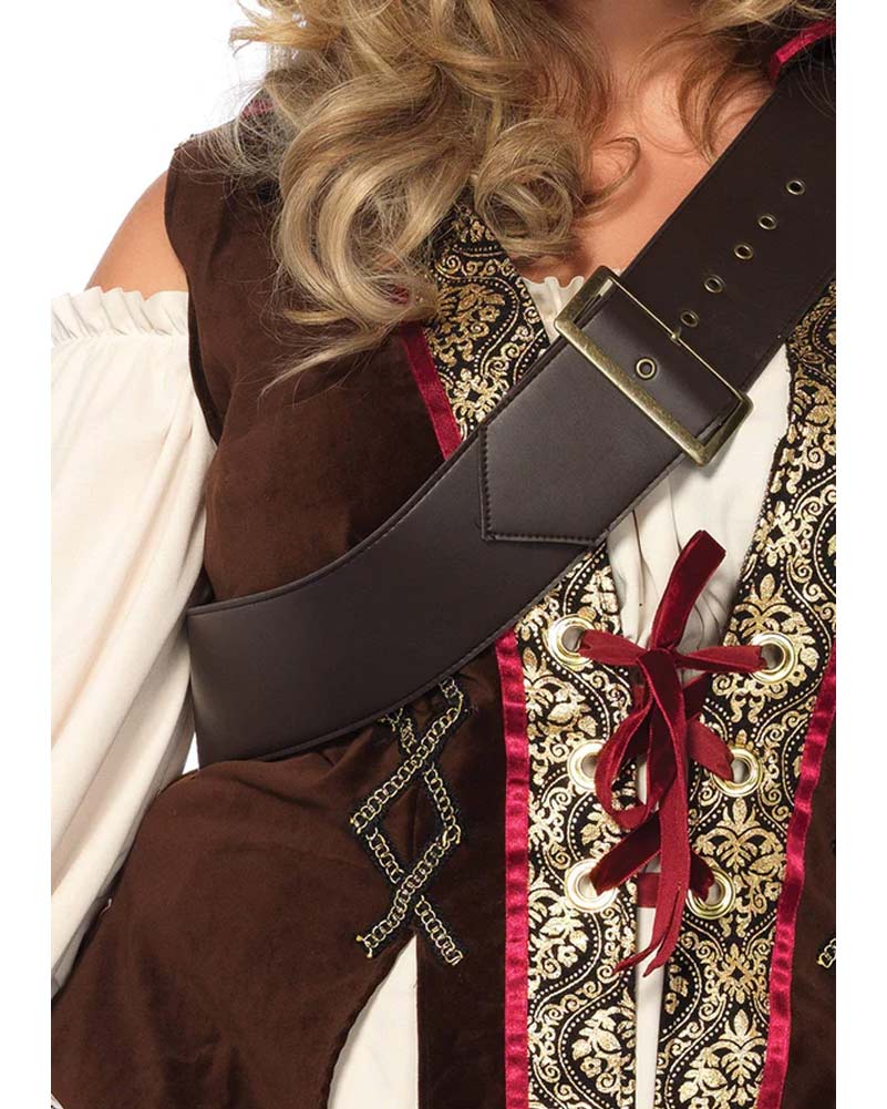 Captain Blackheart Plus Size Womens Costume - Image 6