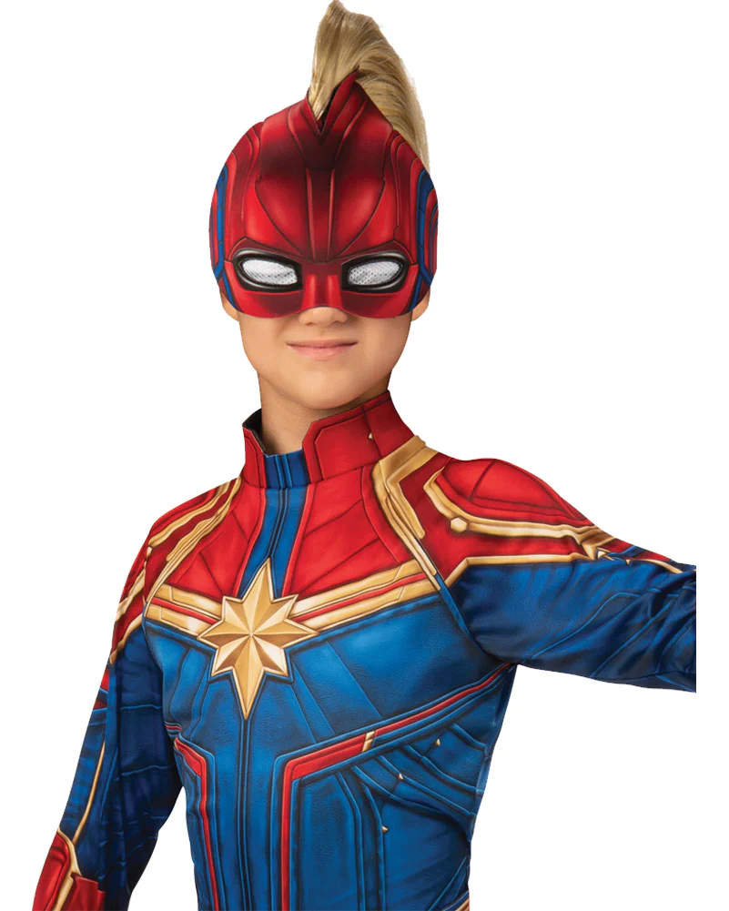 Captain Marvel Hero Suit Value Girls Costume - Image 3
