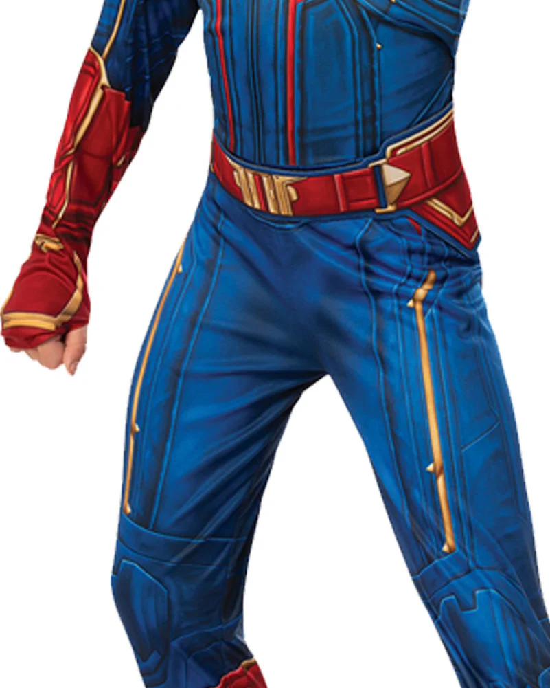 Captain Marvel Hero Suit Value Girls Costume - Image 5