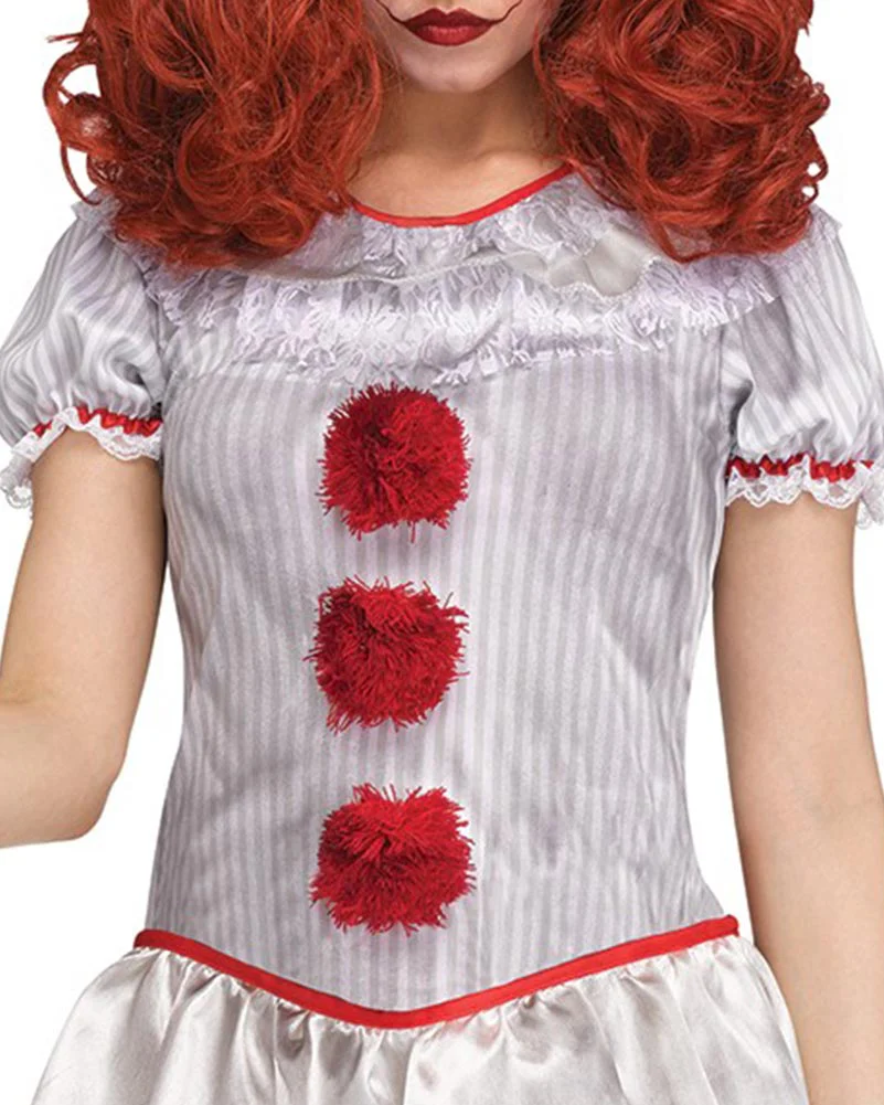Carenevil Clown Womens Costume - Image 3