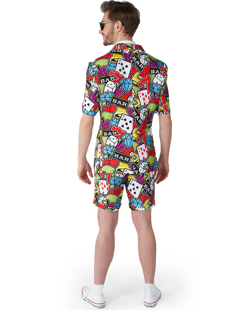 Casino Icons Mens Summer Suitmeister - Image 2
