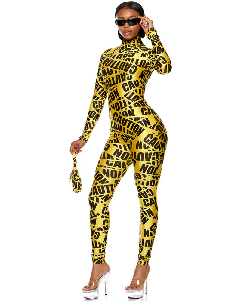 Caution Womens Costume - Image 3