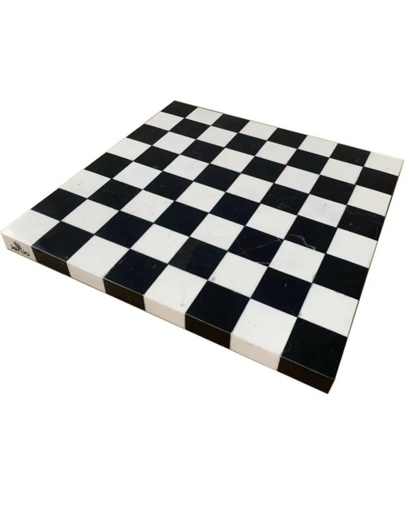 Chess Marble Board with Resin Pieces - Image 4