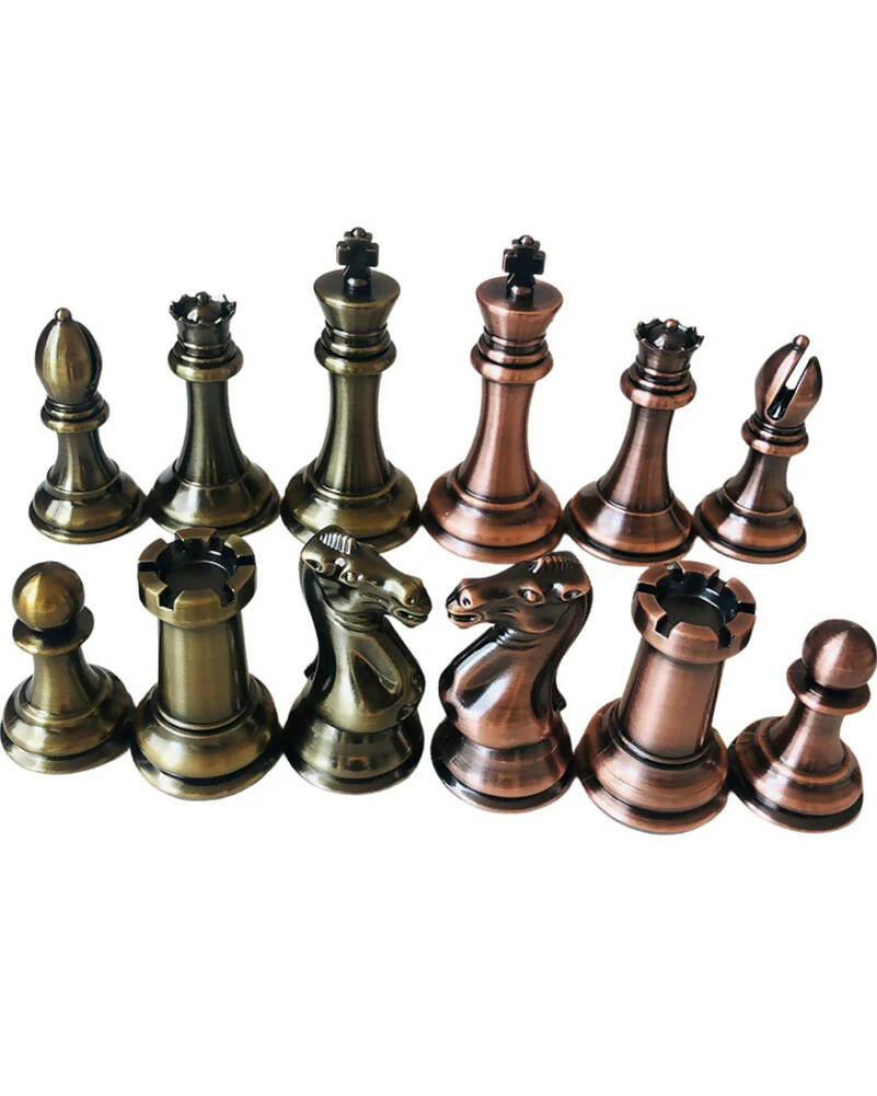 Chess Marble Board with Resin Pieces - Image 5