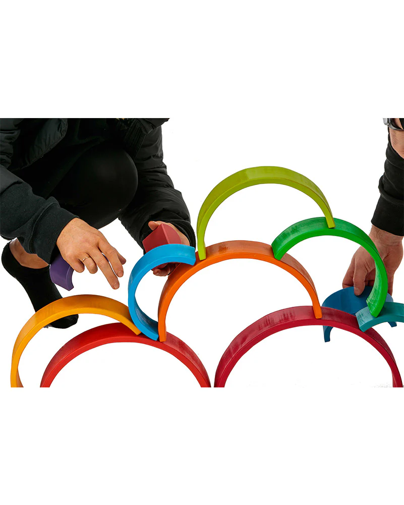 Childrens Wooden Rainbow - Image 5