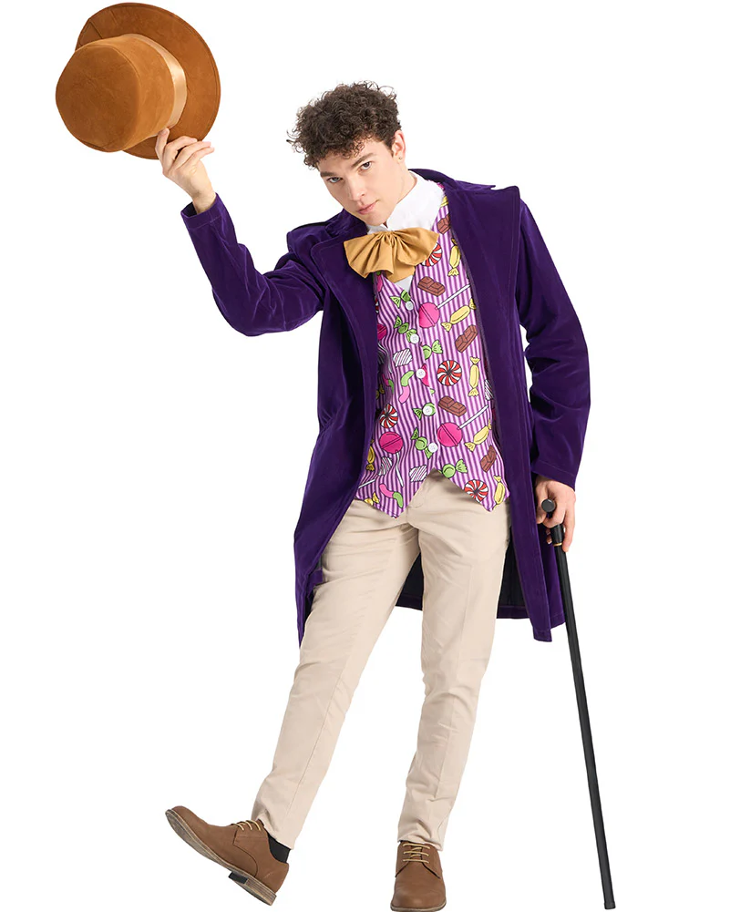 Chocolate Factory Owner Deluxe Adult Plus Size Book Week Costume - Image 9