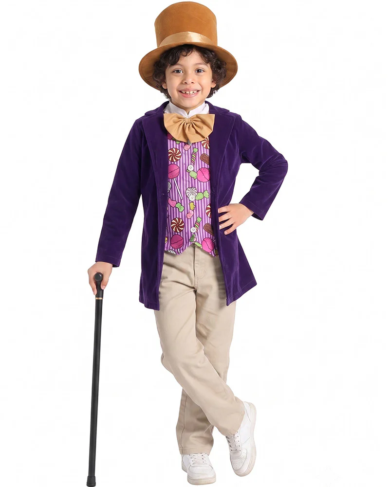 Chocolate Factory Owner Deluxe Boys Book Week Costume