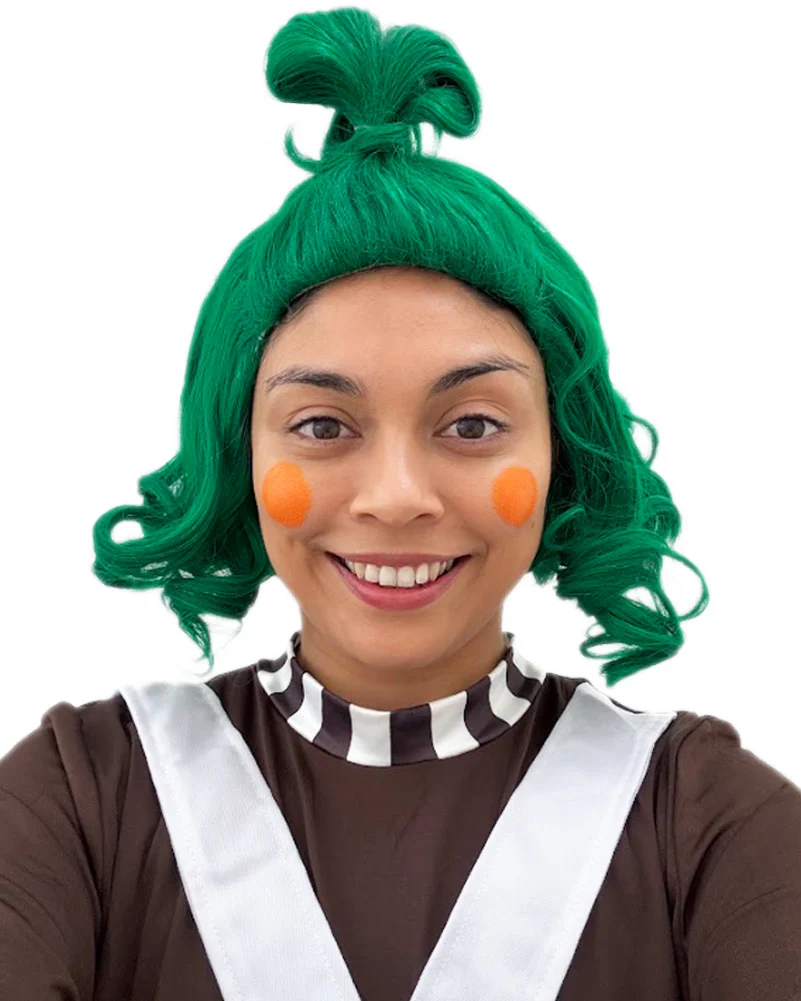 Chocolate Factory Worker Deluxe Wig - Image 12