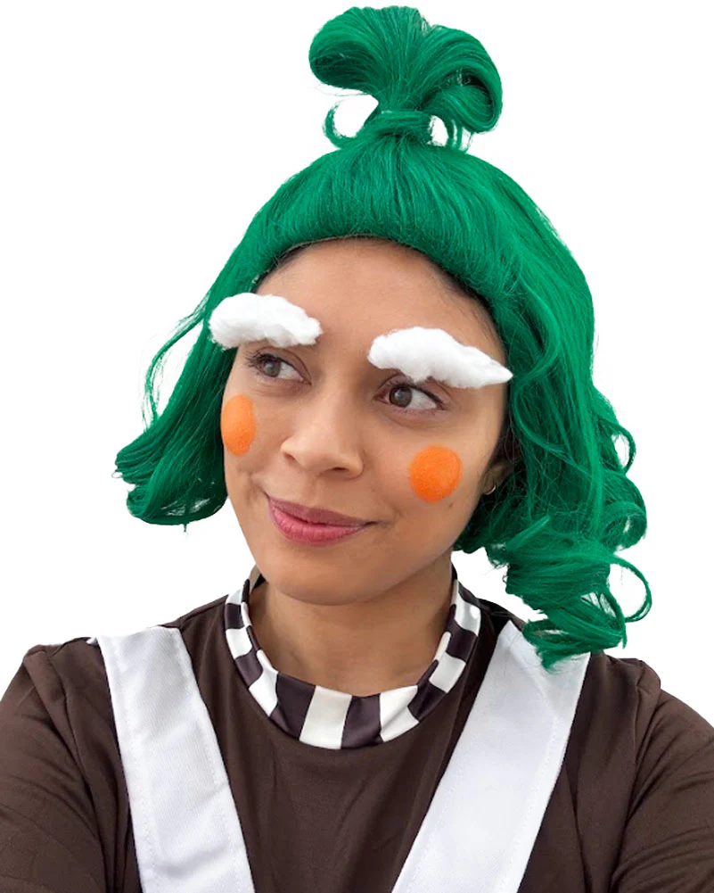 Chocolate Factory Worker Deluxe Wig - Image 13