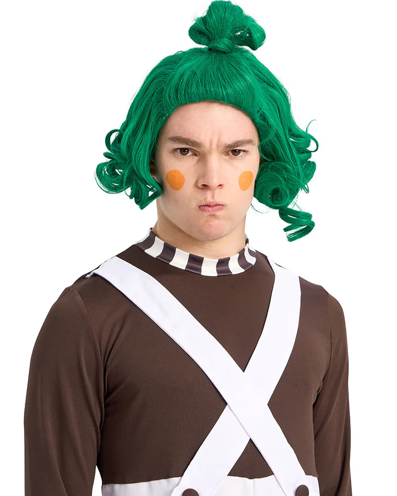 Chocolate Factory Worker Deluxe Wig - Image 6