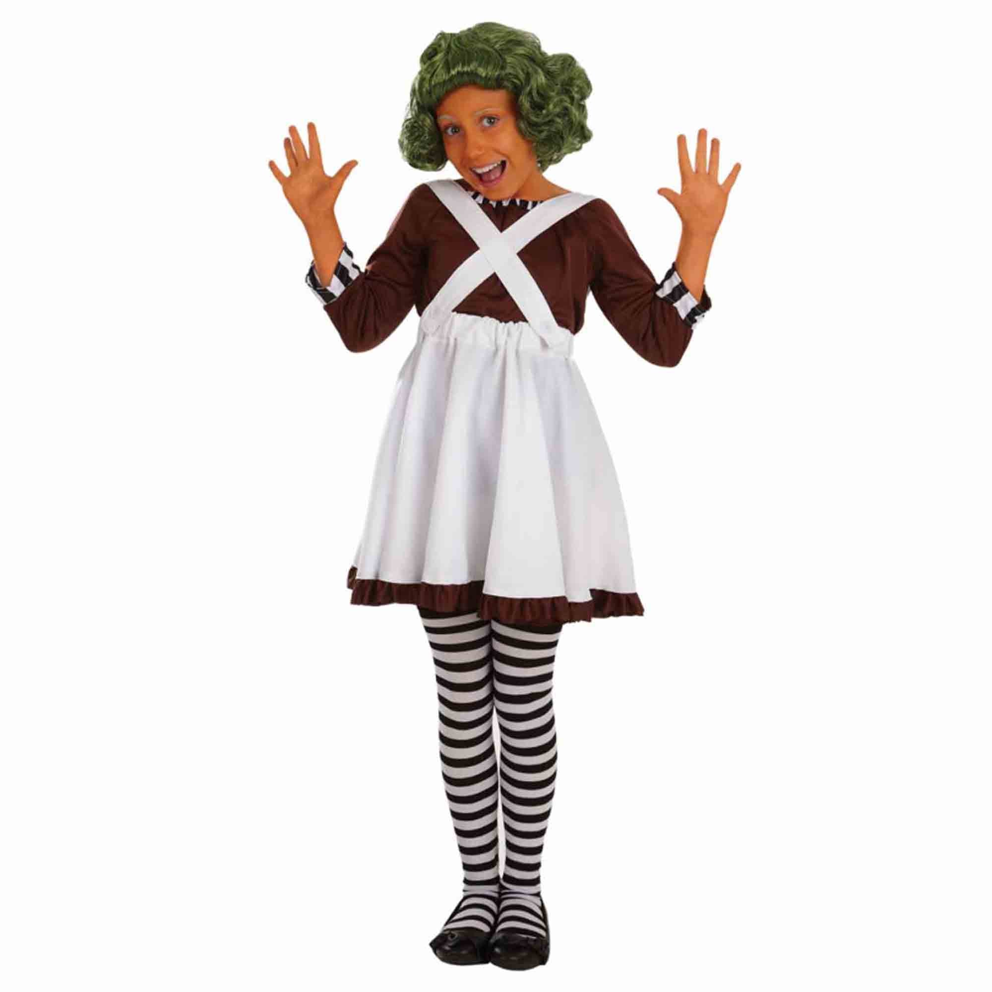 Chocolate Factory Worker Girls Book Week Costume 7-9 Years