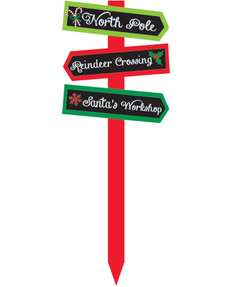 Christmas Arrow Yard Sign 55cm