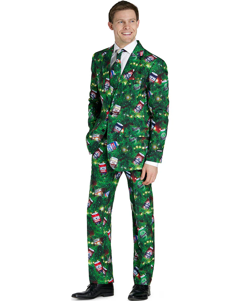Christmas Beers Green Mens Suitmeister - Image 7