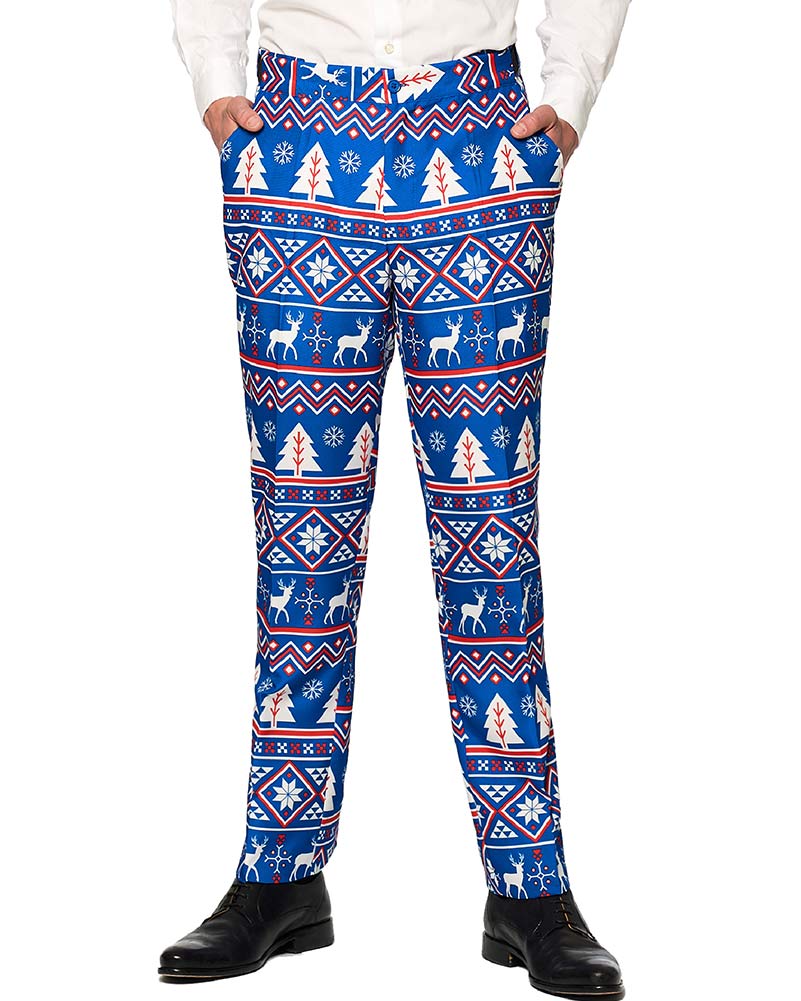 Christmas Blue Nordic Mens Suitmeister - Image 3