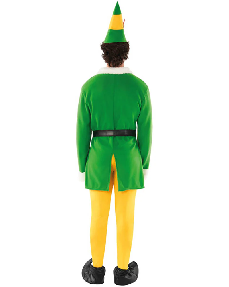 Christmas Elf Suit Mens Costume - Image 2