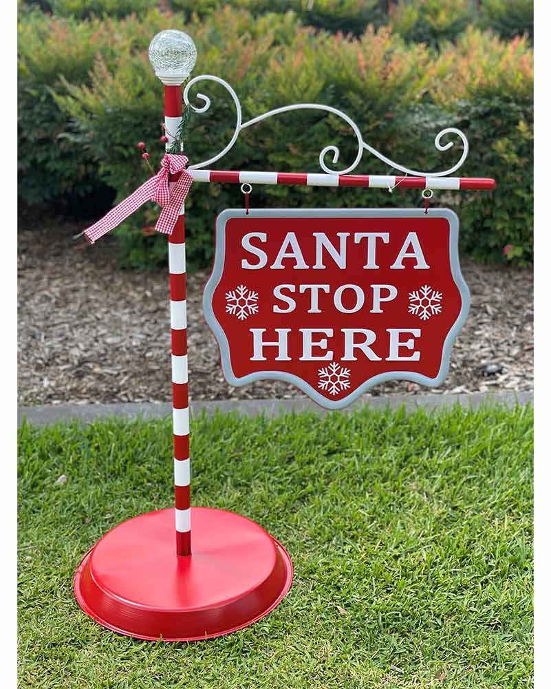 Christmas Metal Sign 1m - Image 2
