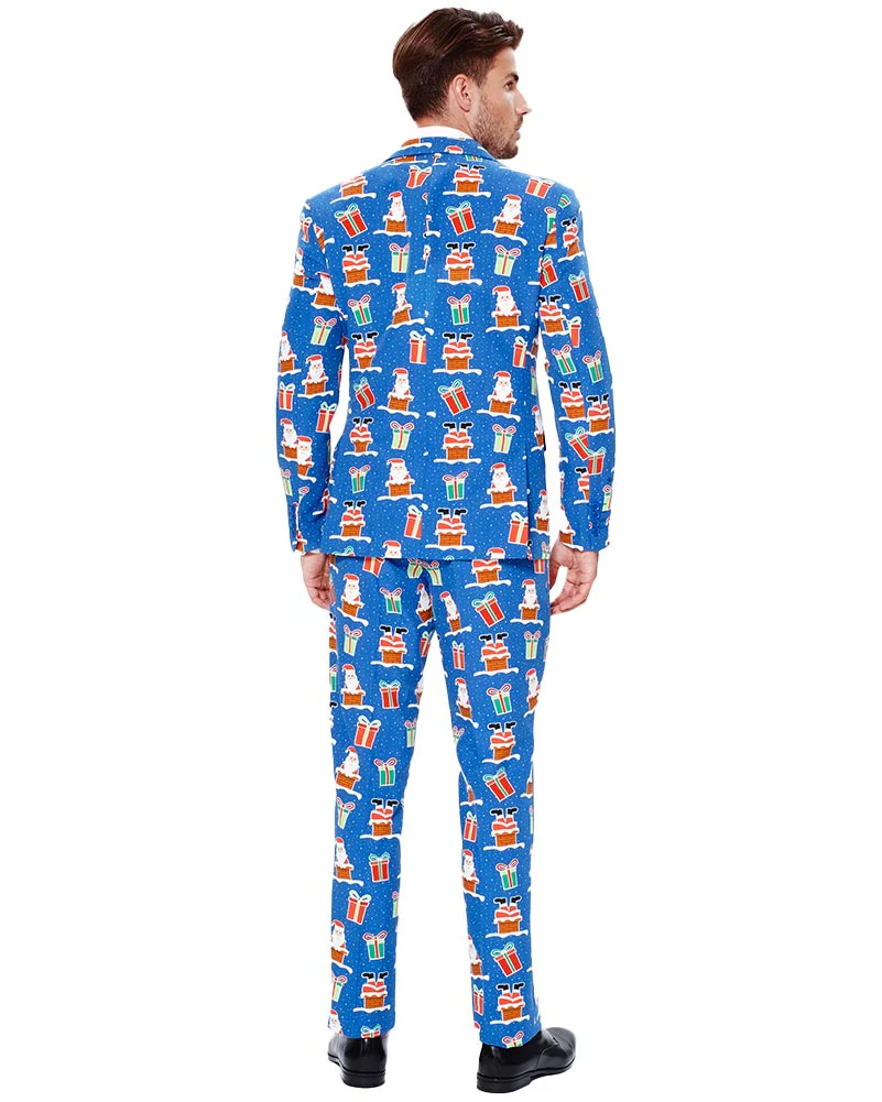Christmas Opposuit Giftmas Eve Premium Mens Suit - Image 4