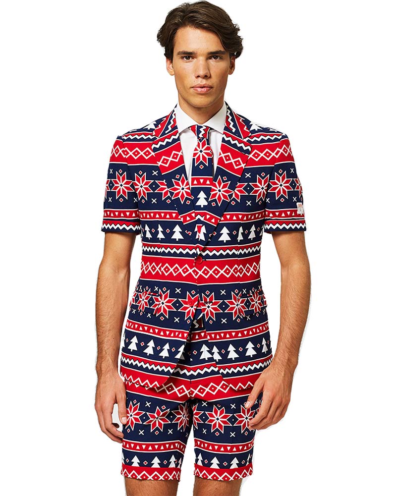 Christmas Opposuit Summer Nordic Noel Premium Mens Suit - Image 2