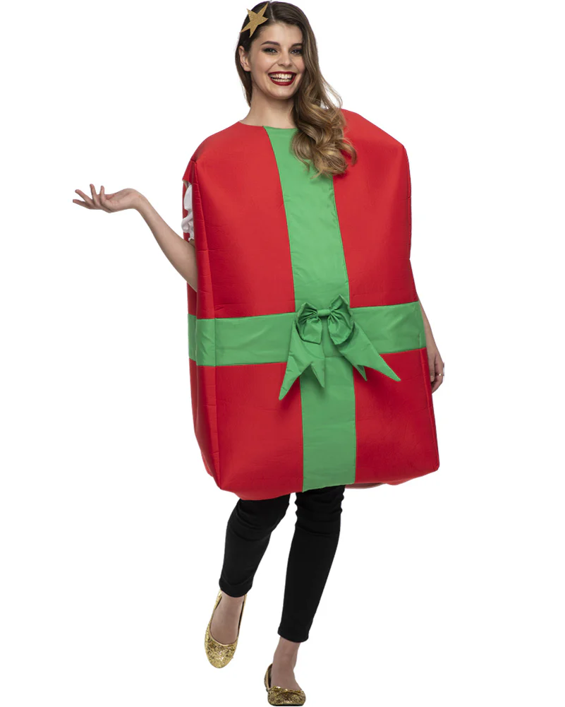 Christmas Present Adult Christmas Costume - Image 2