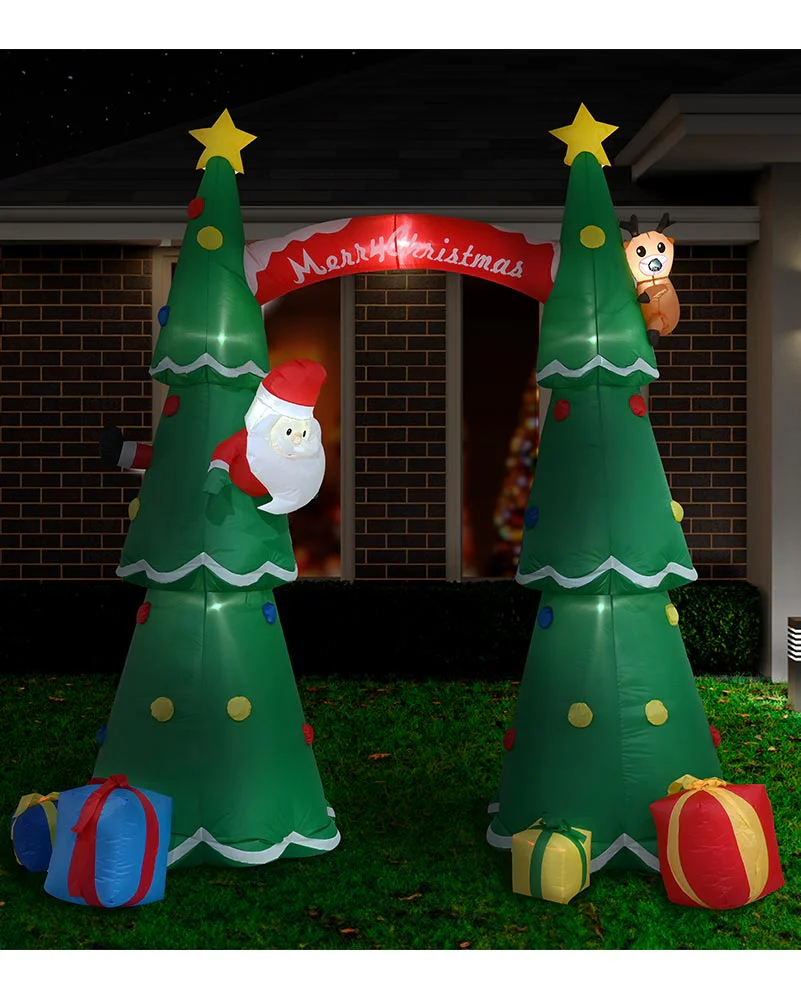 Christmas Trees Arch Christmas Lawn Inflatable 3m - Image 2