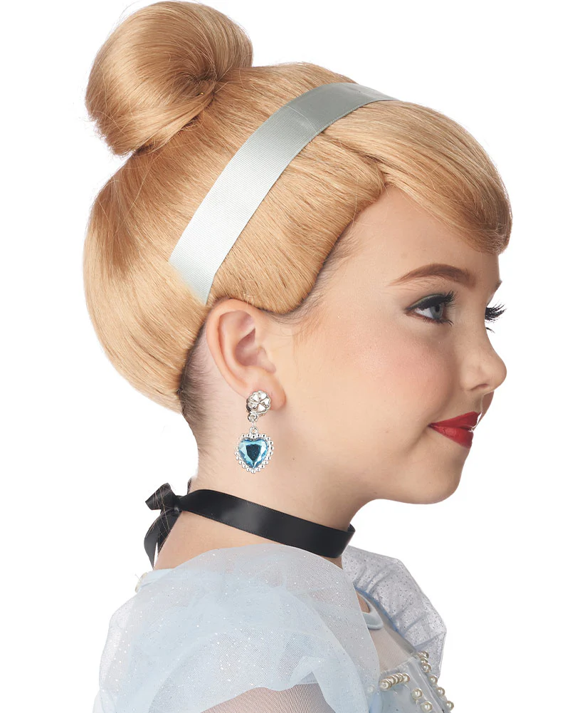 Cinderella Blonde Kids Wig - Image 2