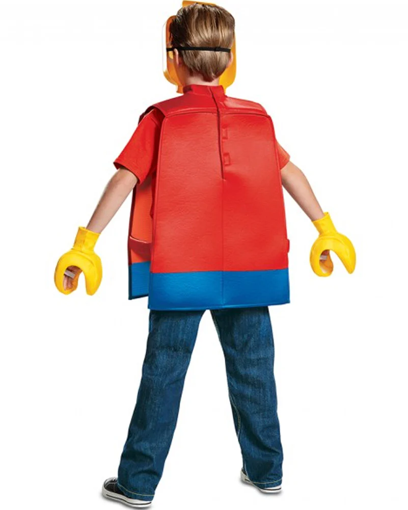 Classic Lego Guy Boys Costume - Image 2