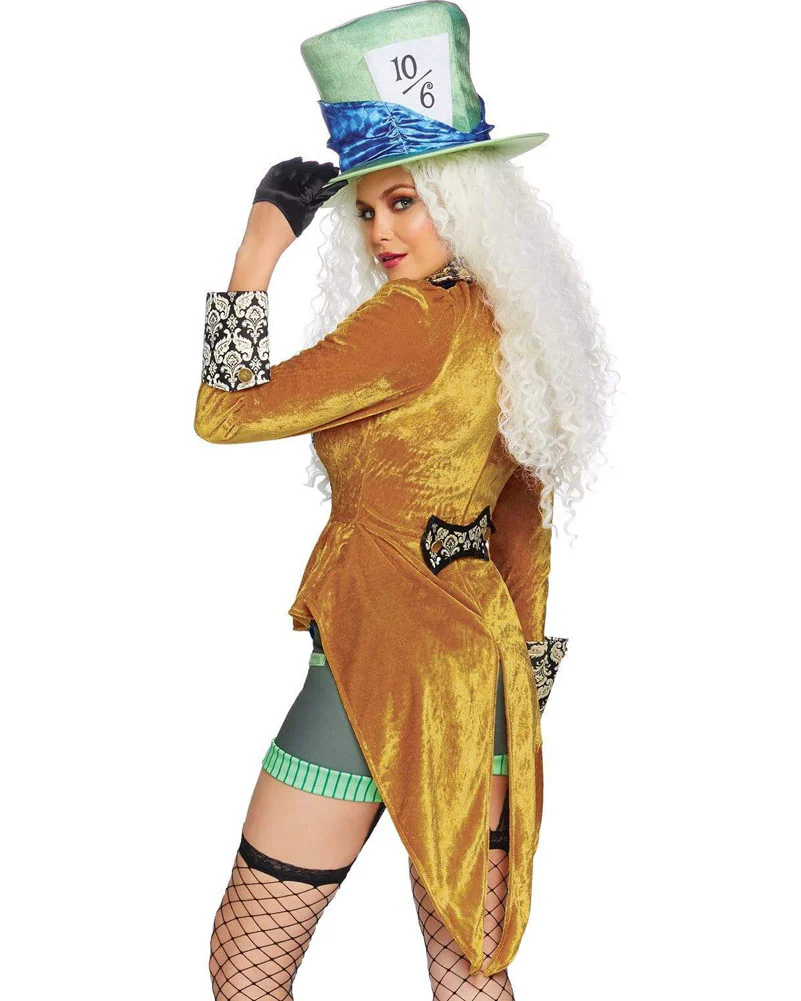 Classic Mad Hatter Womens Costume - Image 2