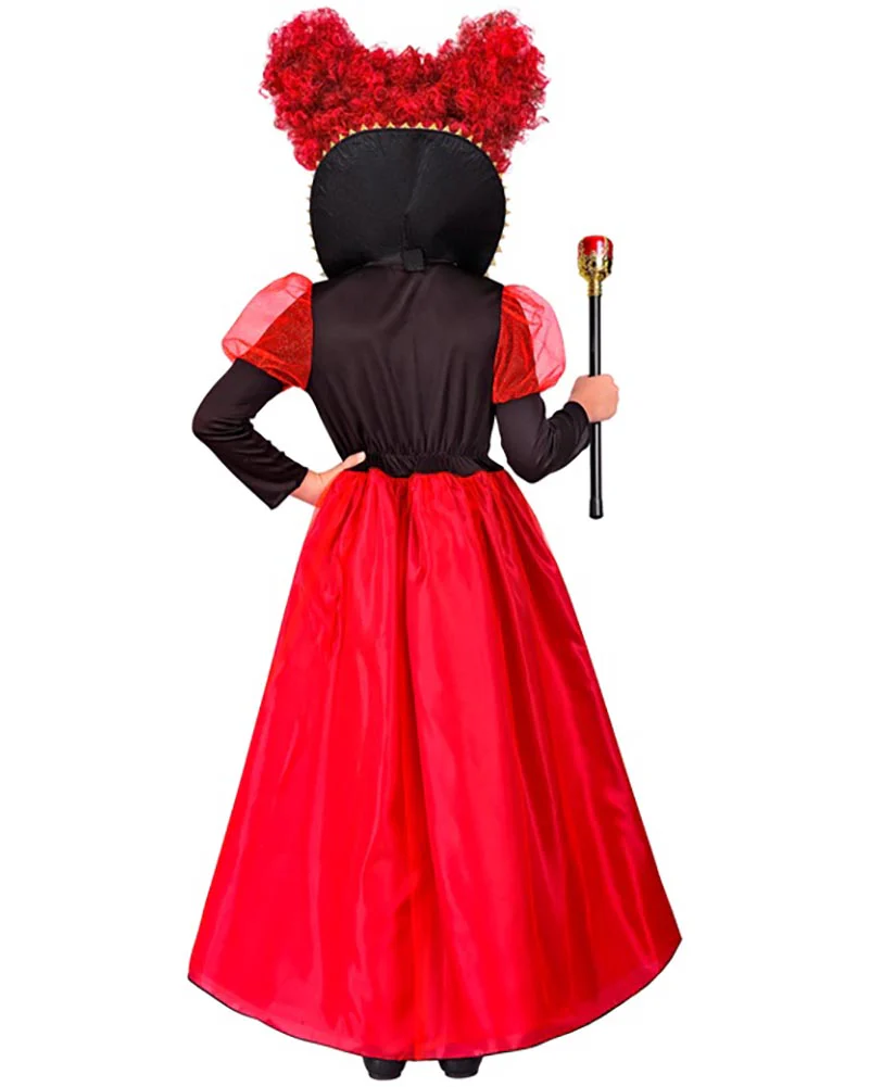 Classic Queen of Hearts Girls Book Week Costume - Image 2